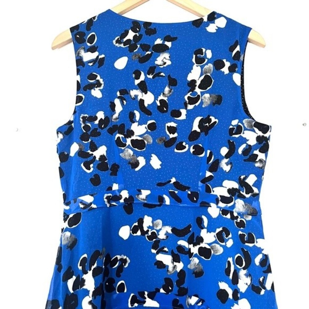 Cabi Untamed Trapeze Cobalt Blue Dress - Picture 6 of 9